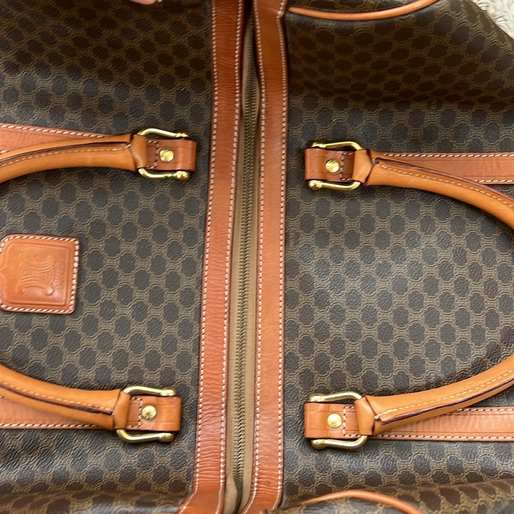CELINE MACADAM DUFFLE Travel BAG 45cm - Picture 16 of 16